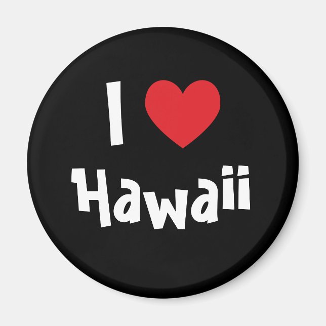 Íman Eu Amo o Havaí (Frente)