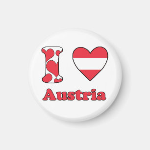 Íman Eu amo o ímã da Áustria