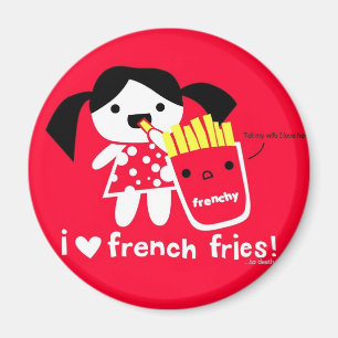 ÍMAN EU AMO O ÍMÃ DAS BATATAS FRITAS
