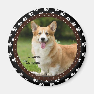 Íman Eu amo o ímã de Corgies