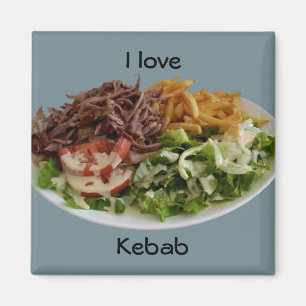 Íman Eu amo o ímã de Kebab