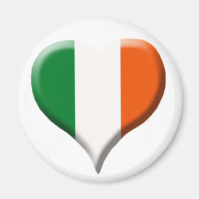 Íman Eu Amo O Magnet Da Irlanda (Frente)