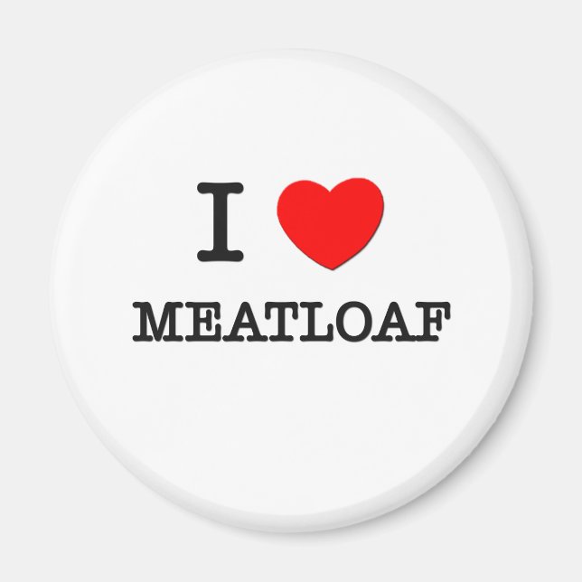 Íman Eu Amo O Meatloaf (Frente)