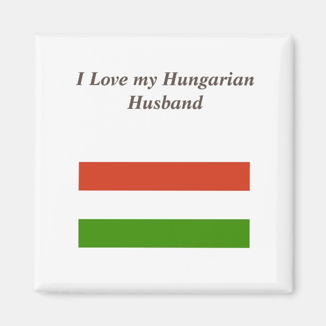 Íman Eu amo o meu marido húngaro (Frente)