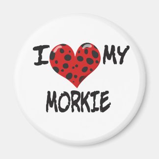 Íman Eu amo o meu Morkie