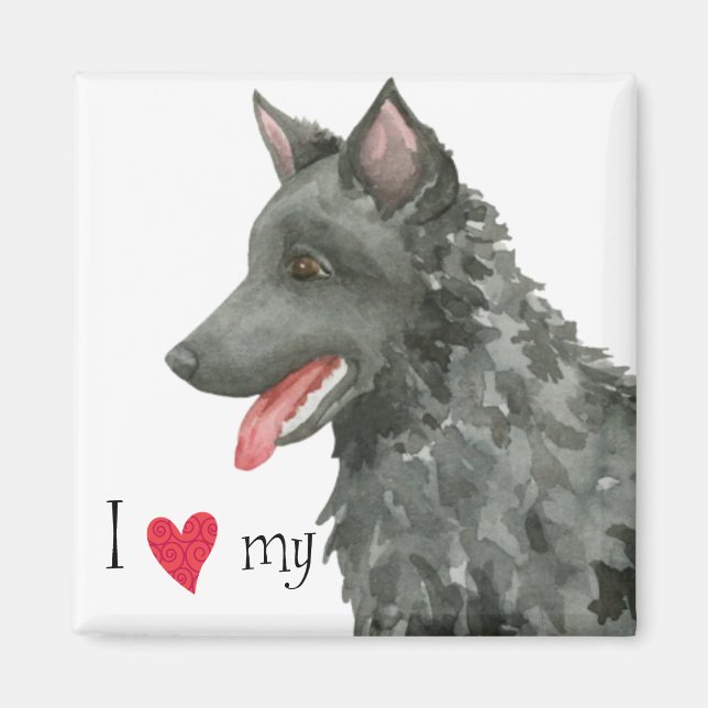 Íman Eu amo o meu Mudi (Frente)