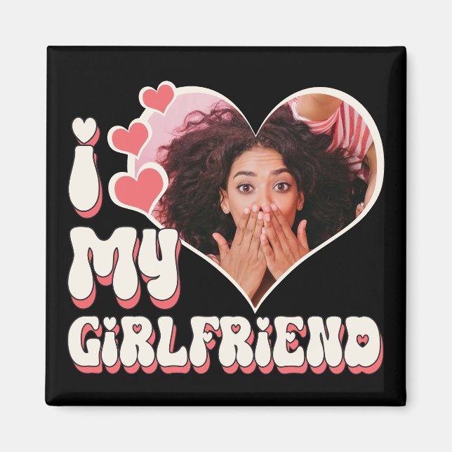 Íman Eu Amo O Meu Namorada (Frente)