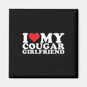 Íman Eu Amo O Meu Namorada De Cougar Eu Corto O Meu Gf