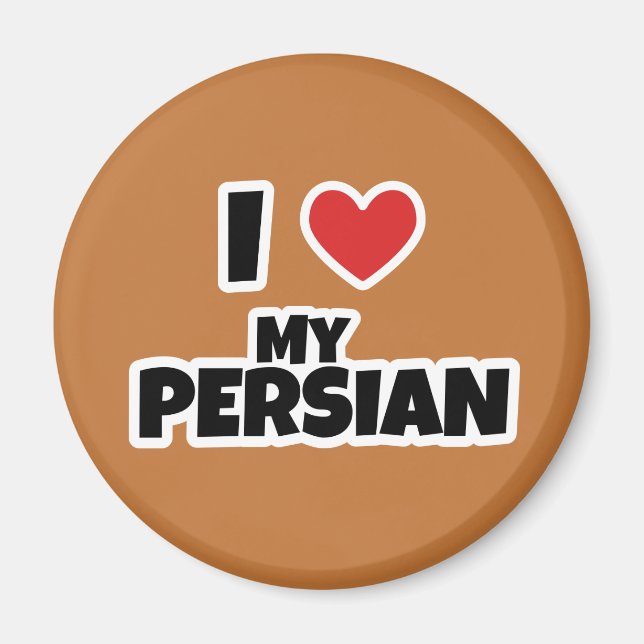 Íman Eu amo o meu persa (Frente)