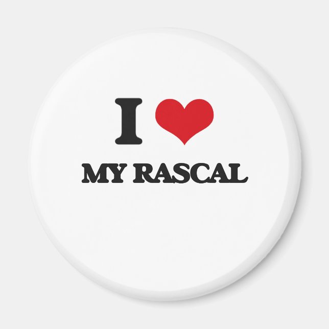 Íman Eu Amo O Meu Rascal (Frente)