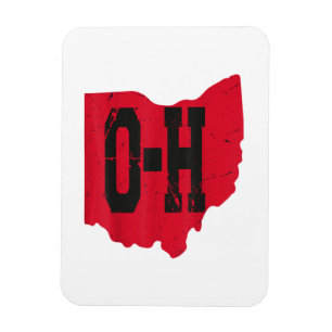 Íman Eu Amo O Meu Script Home De Ohio, Ohio Buckeye Sta
