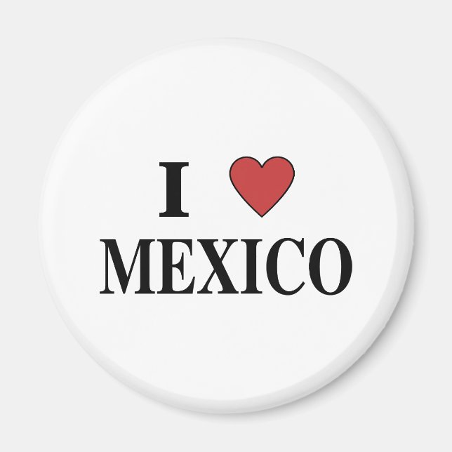 Íman Eu Amo o México (Frente)