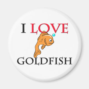 Íman Eu amo o peixe dourado