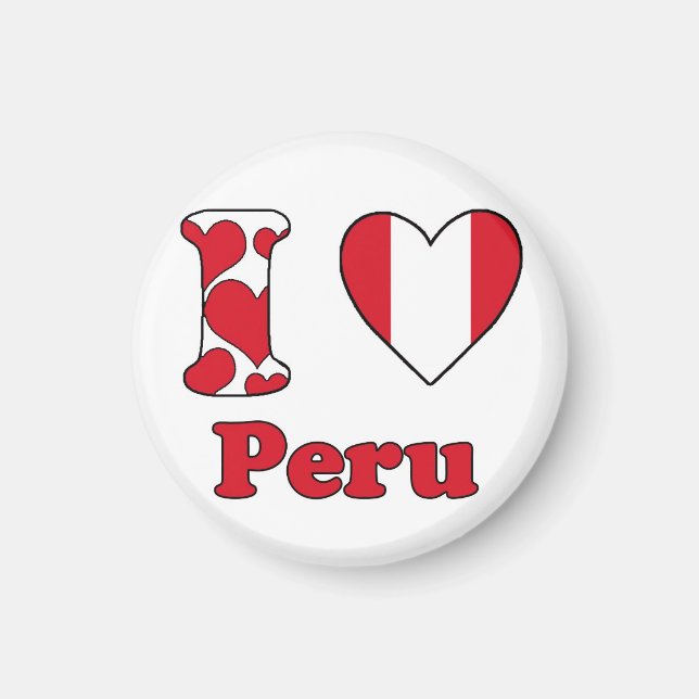 Íman Eu amo o Peru (Frente)