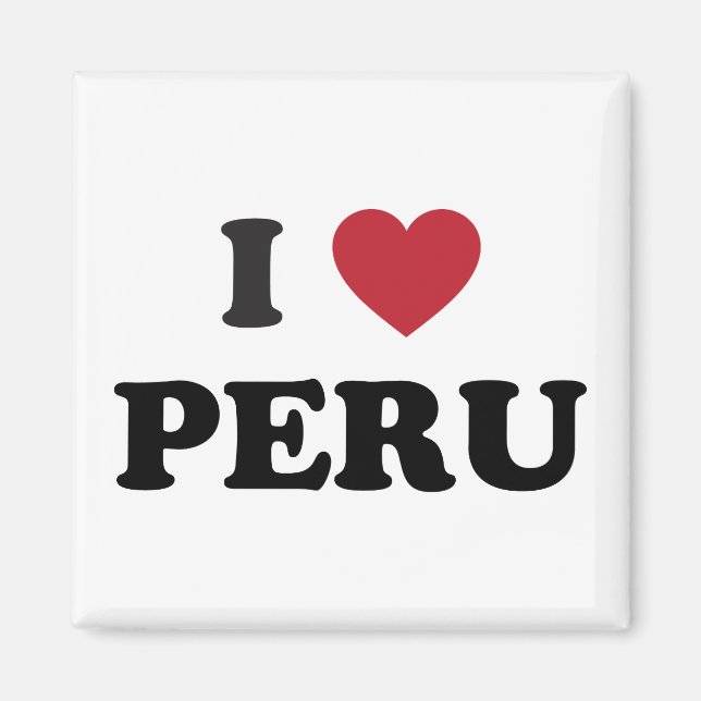 Íman Eu Amo o Peru (Frente)
