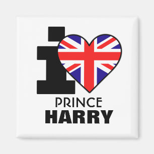 Íman Eu amo o príncipe Harry Ímã