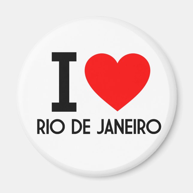 Íman Eu amo o Rio de Janeiro (Frente)