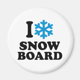 Íman Eu amo o Snowboard