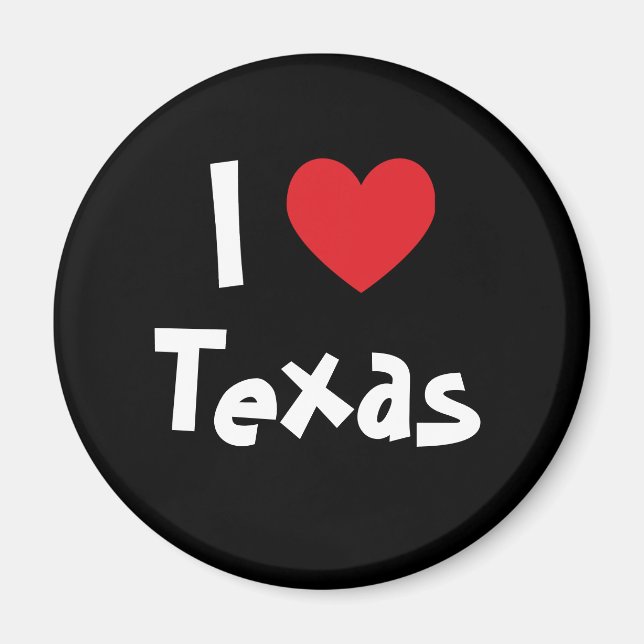 Íman Eu amo o Texas (Frente)