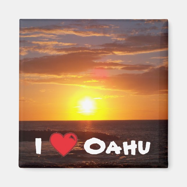 Íman Eu Amo Oahu (Frente)
