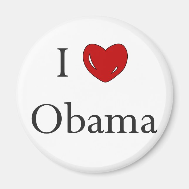Íman Eu amo Obama (Frente)