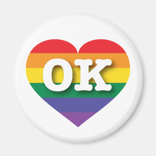 Íman Eu amo Oklahoma Orgulho gay