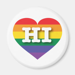 Íman Eu amo Orgulho gay Hawaii