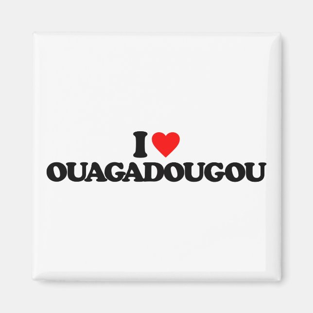 ÍMAN EU AMO OUAGADOUGOU (Frente)