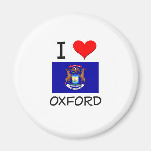Íman Eu amo Oxford Michigan