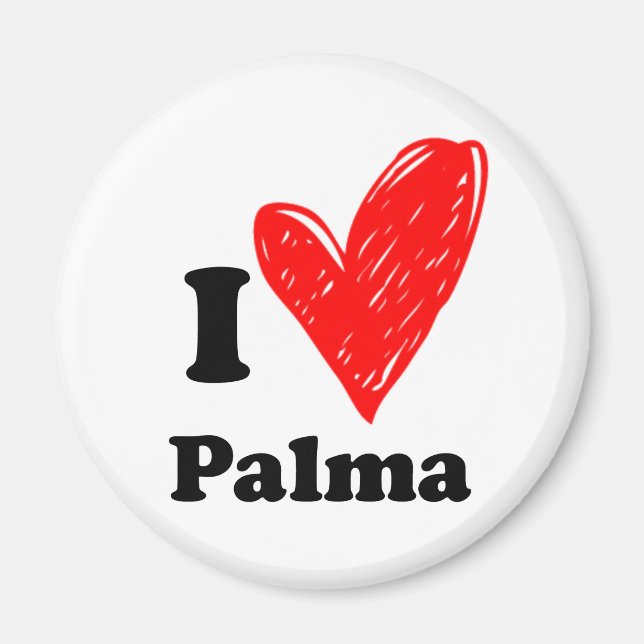 Íman Eu Amo Palma (Frente)