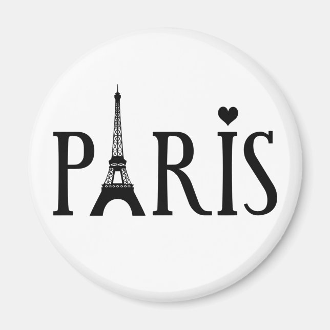 Íman Eu Amo Paris (Frente)