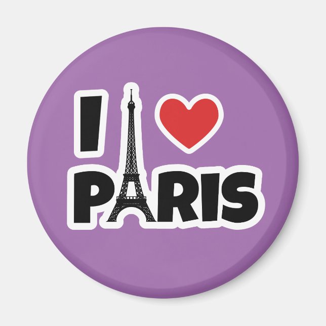 Íman Eu amo Paris (Frente)