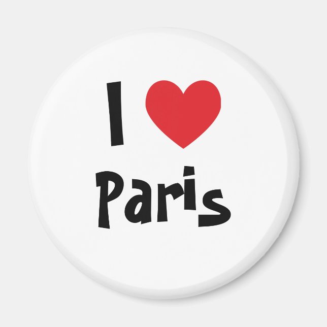 Íman Eu Amo Paris (Frente)