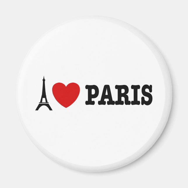 Íman Eu Amo Paris (Frente)
