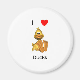 Íman Eu amo patos