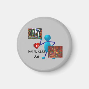 Íman Eu Amo Paul Klee Art