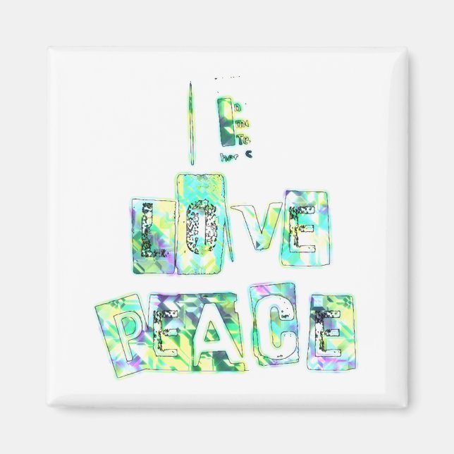 Íman Eu Amo Paz (Frente)