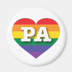 Íman Eu amo Pensilvânia Orgulho gay