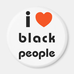 Íman Eu amo pessoas negras