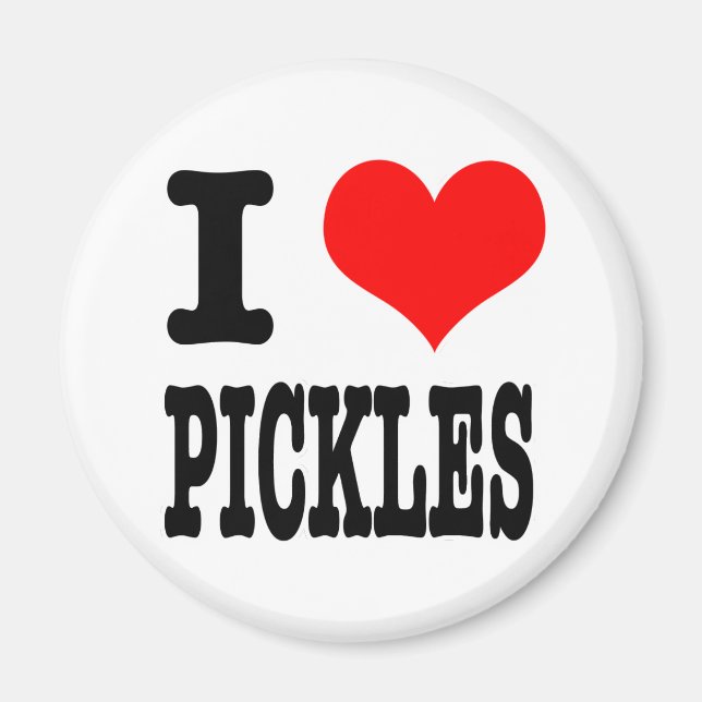 ÍMAN EU AMO PICLES (Frente)