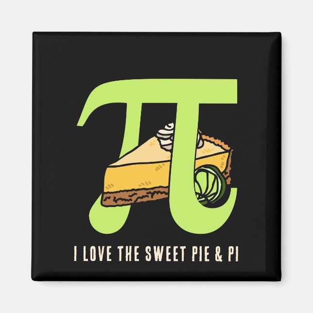 Íman EU AMO PIE E PI Day (Frente)
