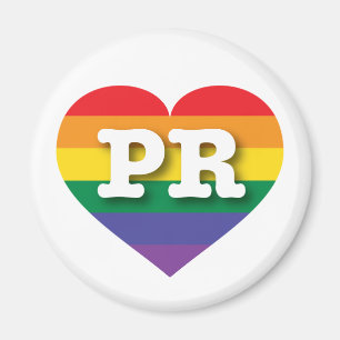 Íman Eu amo Porto Rico Orgulho gay