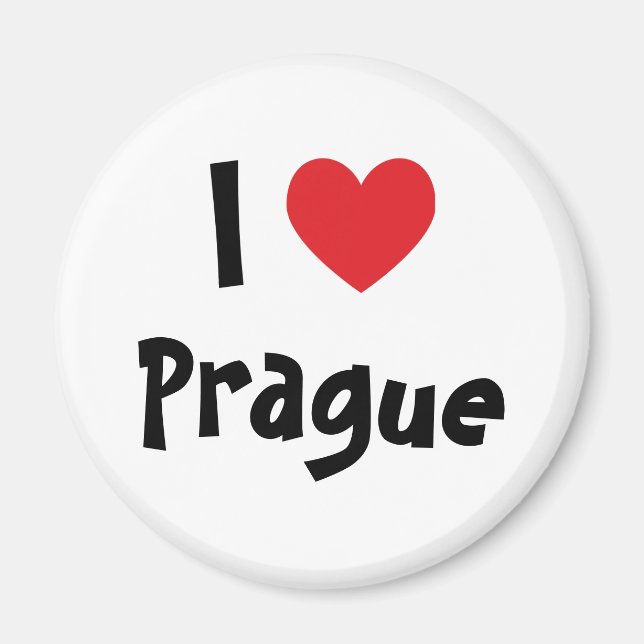 Íman Eu Amo Praga (Frente)