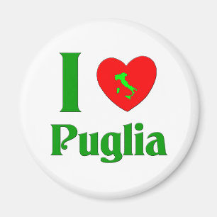 Íman Eu amo Puglia Italia