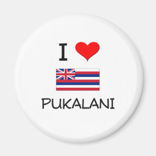 Íman Eu amo PUKALANI Havaí