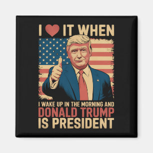 Íman Eu Amo Quando Eu Acordo E Trump É O Presidente