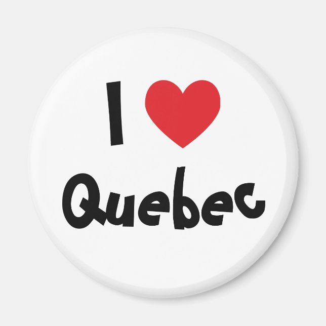 Íman Eu Amo Quebec (Frente)