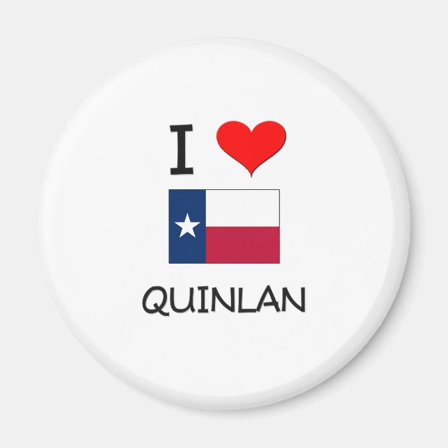 Íman Eu Amo Quinlan Texas (Frente)