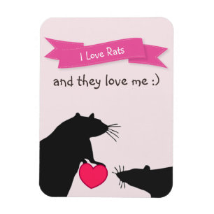 Íman Eu amo ratos e amam-me
