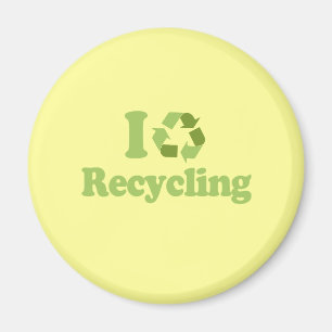 Íman Eu amo recicl